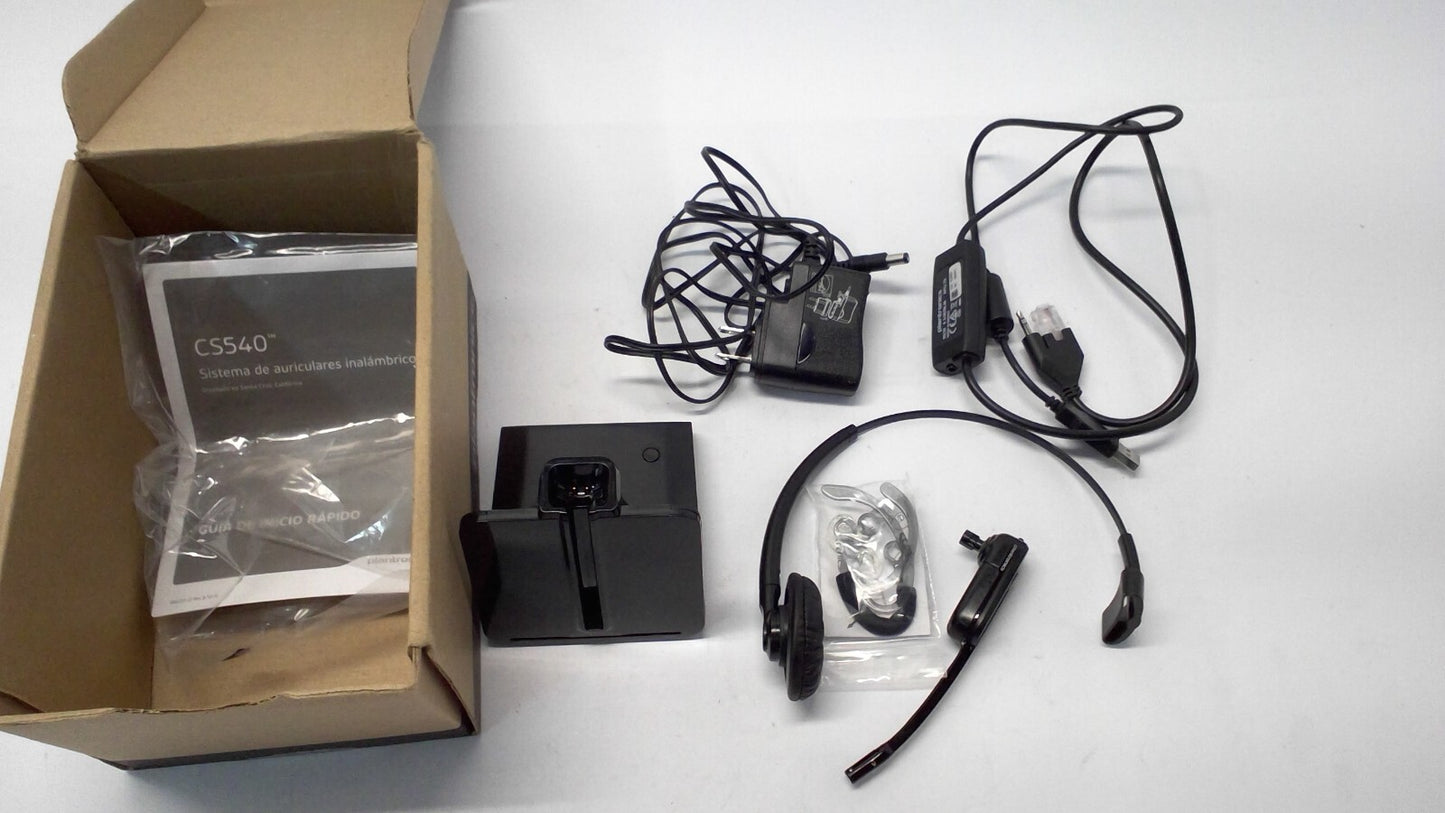 PLANTRONICS CS540 84693-01 Wireless Headset Ear Wireless Headset Used