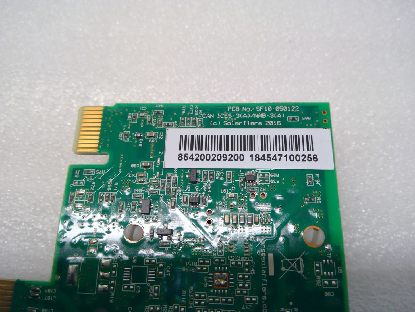 SOLARFLARE SR204 SF10-050122 - Dual-Port 10/40GbE QSFP+ PCl-e Adapter