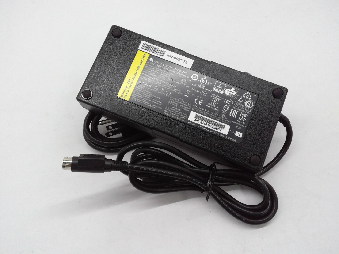 Original TADP-150AB A 24V 6.25A Round Hole 4-Pin Delta Power Adapter TADP 150AB