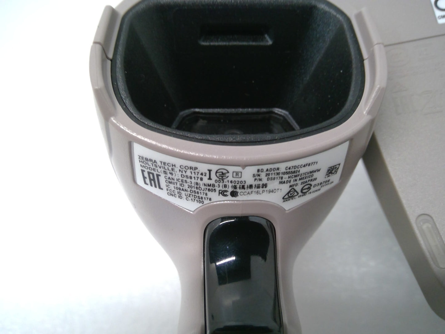 Zebra DS8178 and CR8178-PC Charging Cradle Handheld Barcode Scanner Wireless