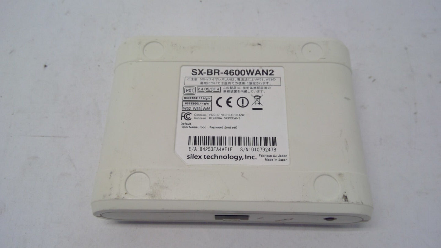 Silex SX-BR-4600WAN2 Gigabit Ethernet to 802.11a/b/g/n Wireless Network Adapter