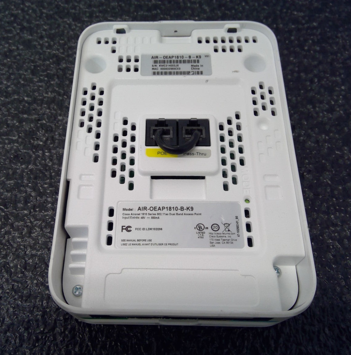 Cisco Aironet 1810 OfficeExtend Access Point (AIR-OEAP1810-B-K9) 802.11ac