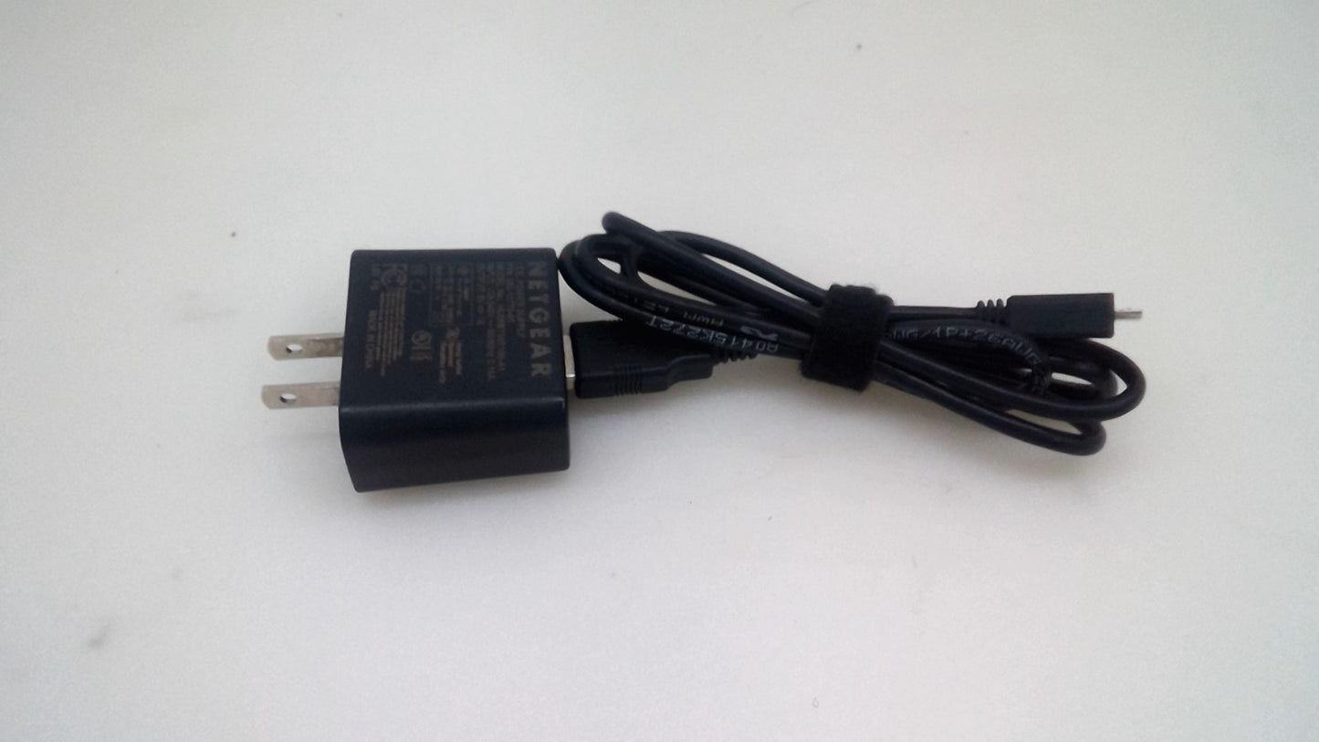 Genuine NetGear Wall Charger Adapter USB 5V 1A 332-10770-01/MU05BT050100-A1