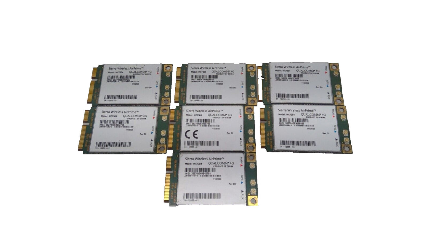 QUALCOMM 4G Sierra Wireless AirPrime MC7304 Card Module Mini LTE WWAN