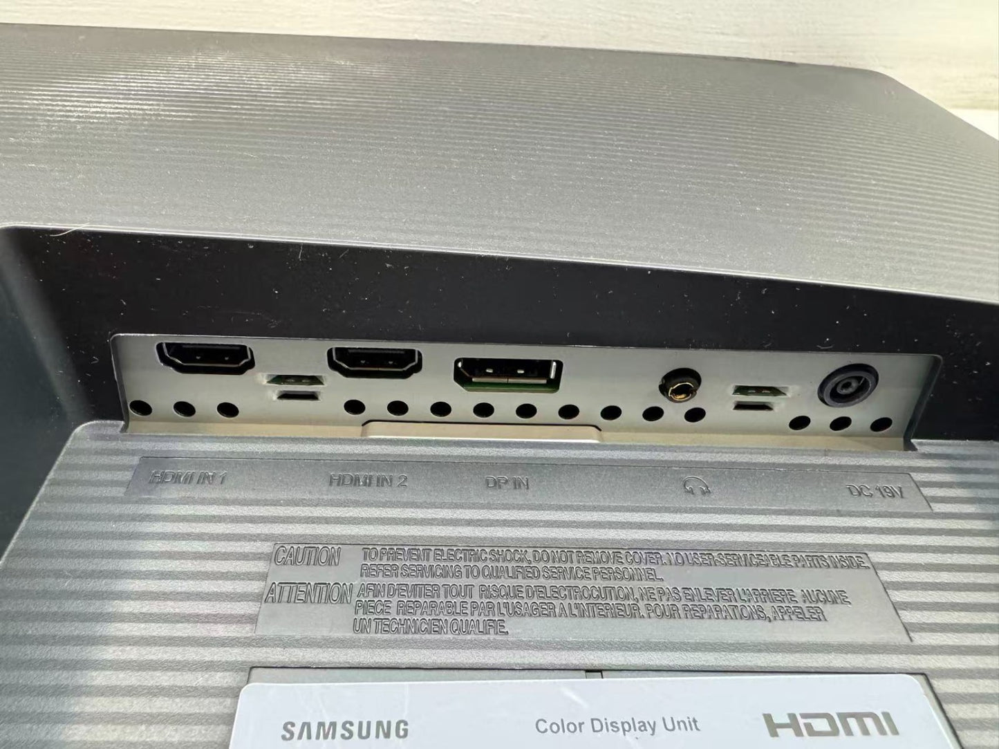 Samsung U32J590UQN 32” UJ59 Series UHD Monitor, HDMI DisplayPort NoStand