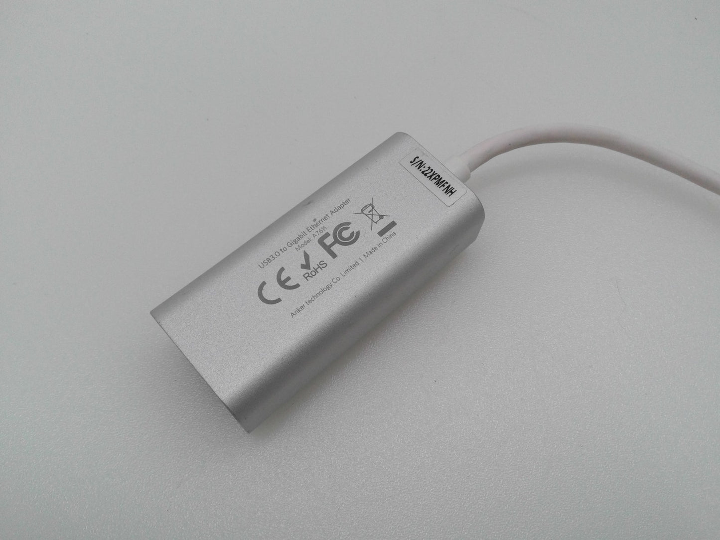 Anker A7611 Unibody Aluminum USB 3.0 Gigabit Ethernet Adapter For PC & Mac