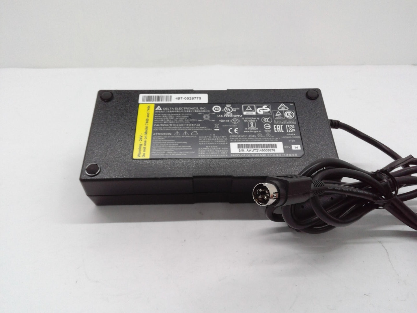 Original TADP-150AB A 24V 6.25A Round Hole 4-Pin Delta Power Adapter TADP 150AB
