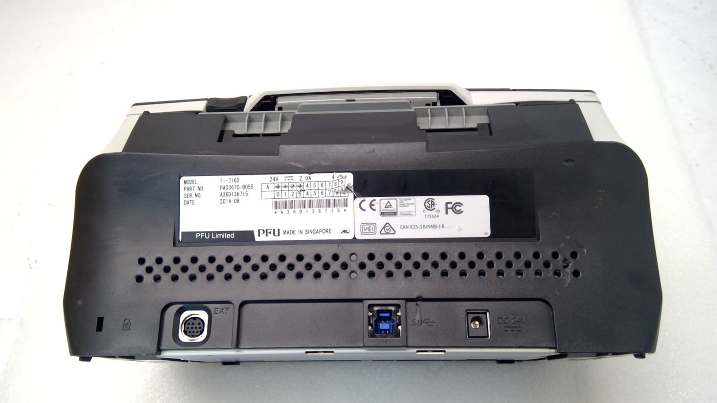 Fujitsu FI-7160 Professional Desktop Color Duplex Document Scanner