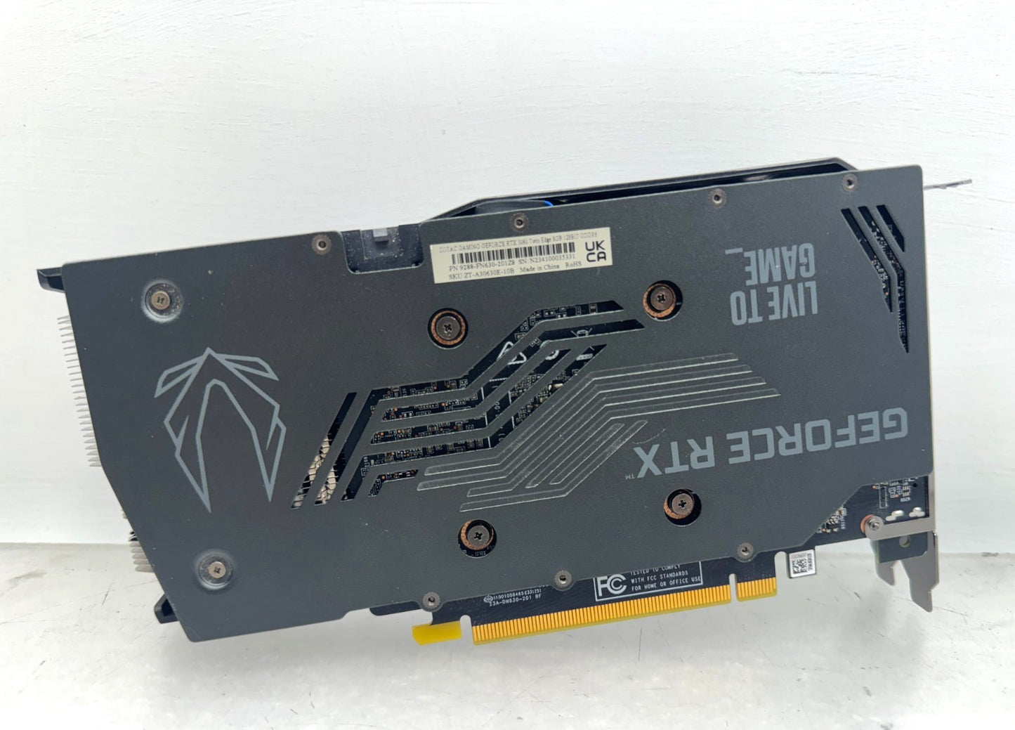 ZOTAC GAMING GeForce RTX 3060 Twin Edge 12GB GDDR6 Graphics Card ZT-A30630E-10B