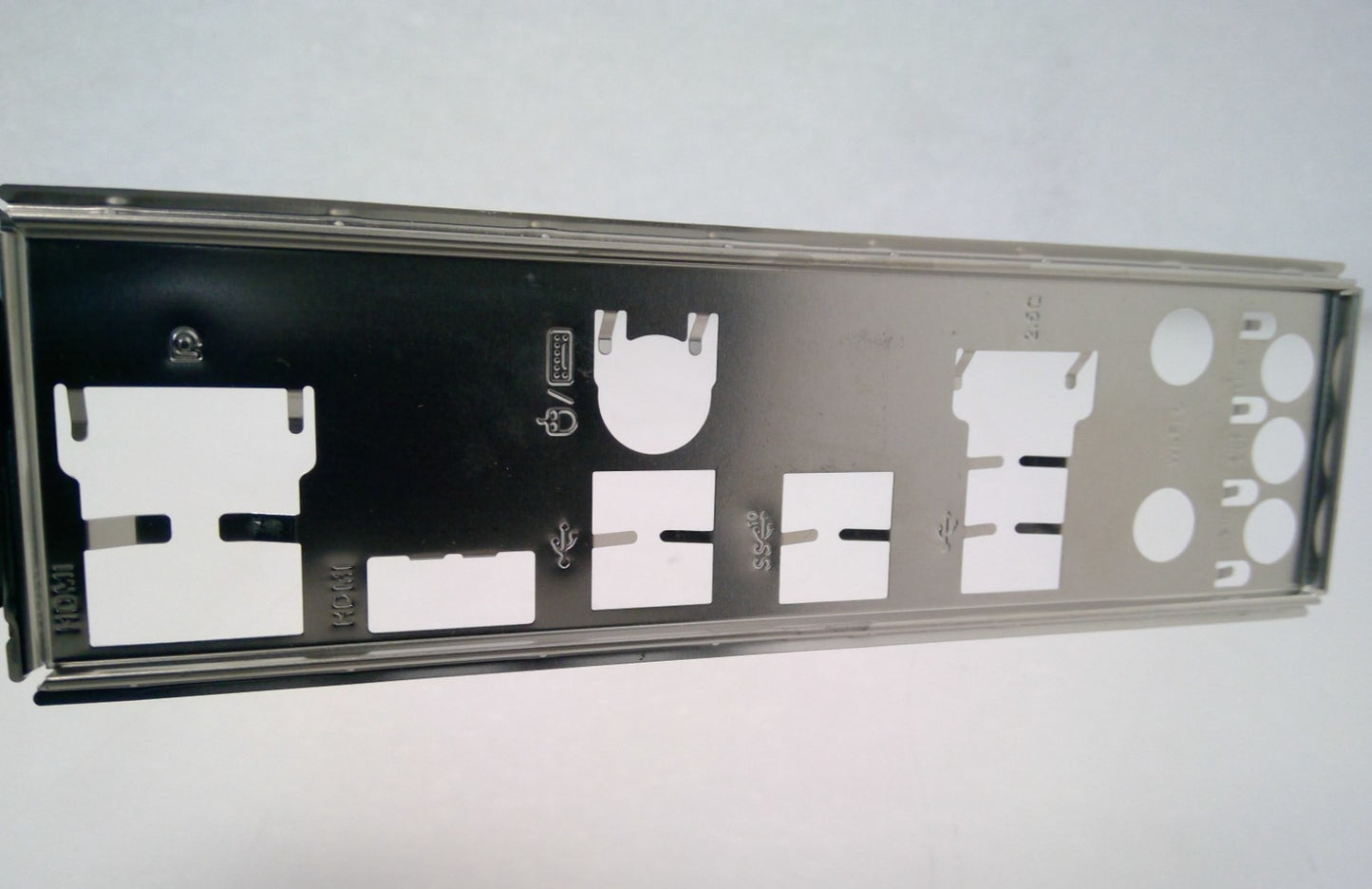 LOT OF 10 MSI Notherboard I/O Shield Backplate 2.5G WI-FI 6 3-Audio Jack BULK