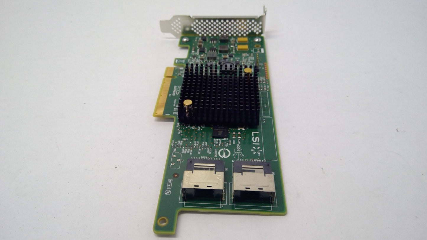 LSI Logic SAS 9207-8i PCIe 3.0 8-Port 6 Gb/s SATA/SAS Host Bus Adapter Low