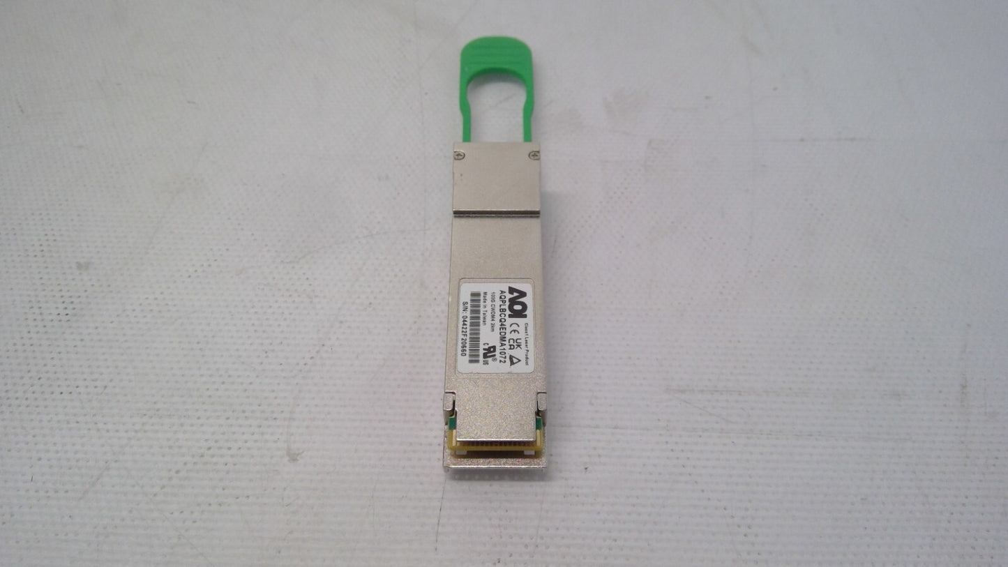 LOT OF 5 AOI 100GBASE-CWDM4 QSFP28 100G 2km Transceiver Module AQPLBCQ4EDMA1072