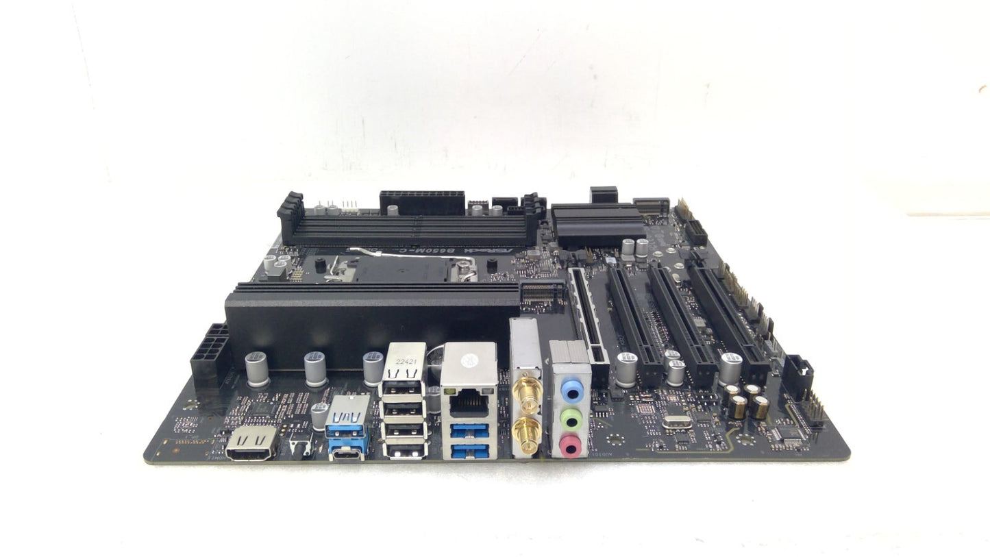 ASRock B650M-C micro ATX Motherboard AMD Socket AM5 DDR5 HDMI WIFI