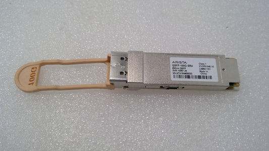 Arista QSFP-100G-SR4 XVR-00067-20 100GBASE-SR4 100GB QSFP28 Transceiver