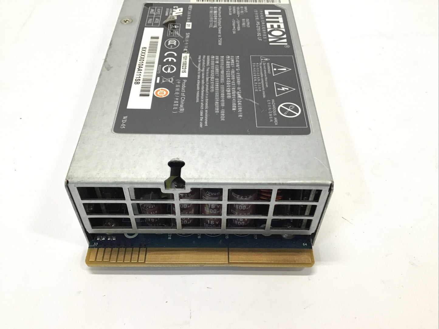 Liteon PS-2751-5Q 750W Power Supply 100-240V For PowerEdge C2100 Server *READ*