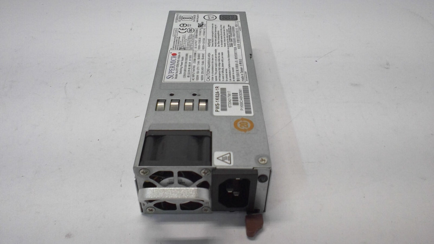 *LOT OF 2*Supermicro 1000W/1600W 1U Redundant Power Supply PWS-1K62A-1R