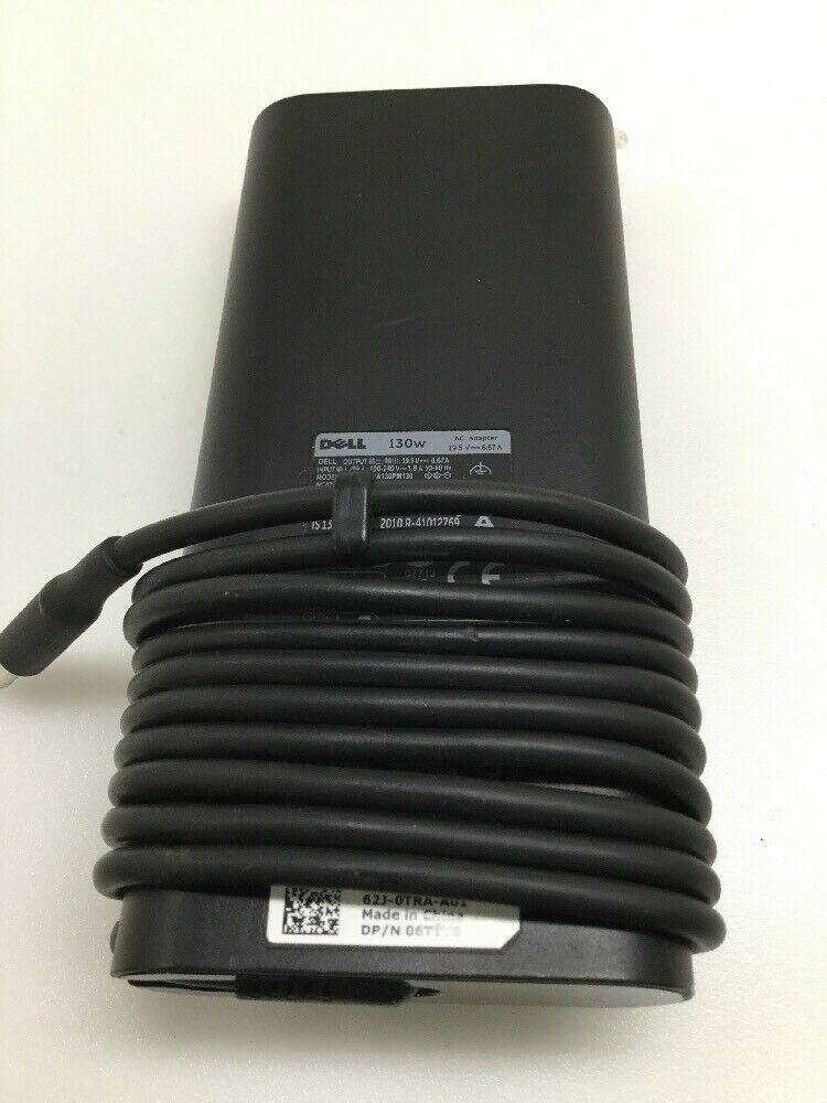 OEM GENUINE Dell 130W AC Adapter for Dell XPS / Inspiron 06TTY6 0V363H 09TXK7