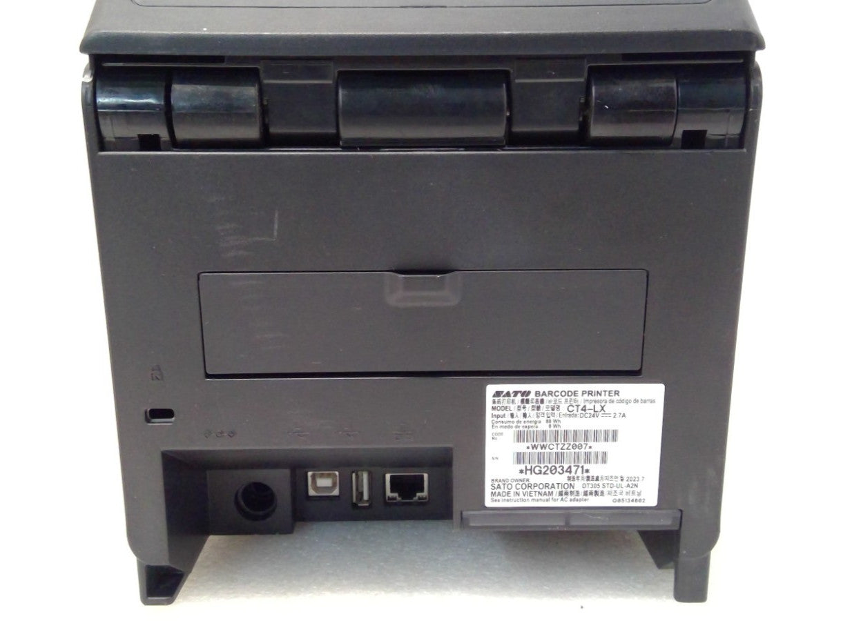 SATO CT4-LX Smart 4-inch Touchscreen business desktop thermal label printer