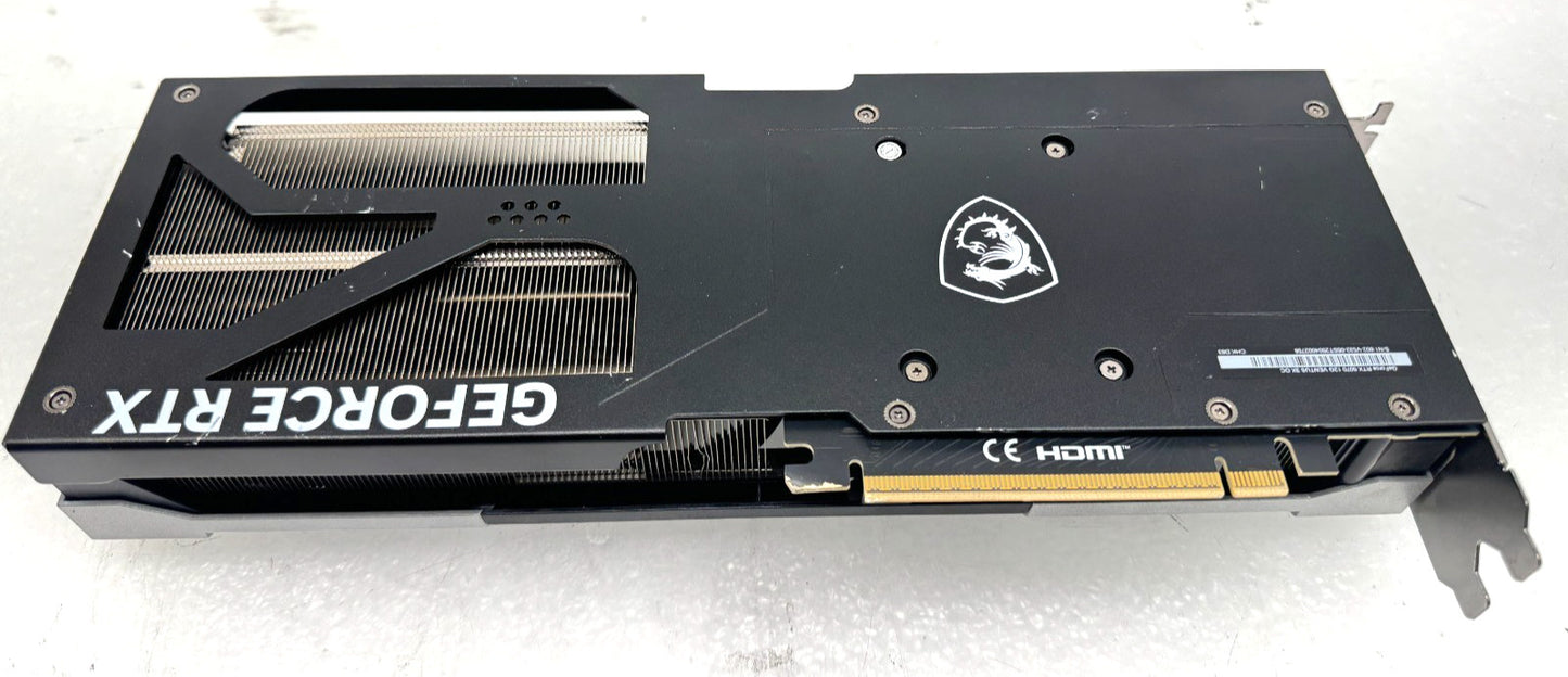 MSI GeForce RTX 5070 12GB GDDR7 VENTUS 3X OC Graphics card