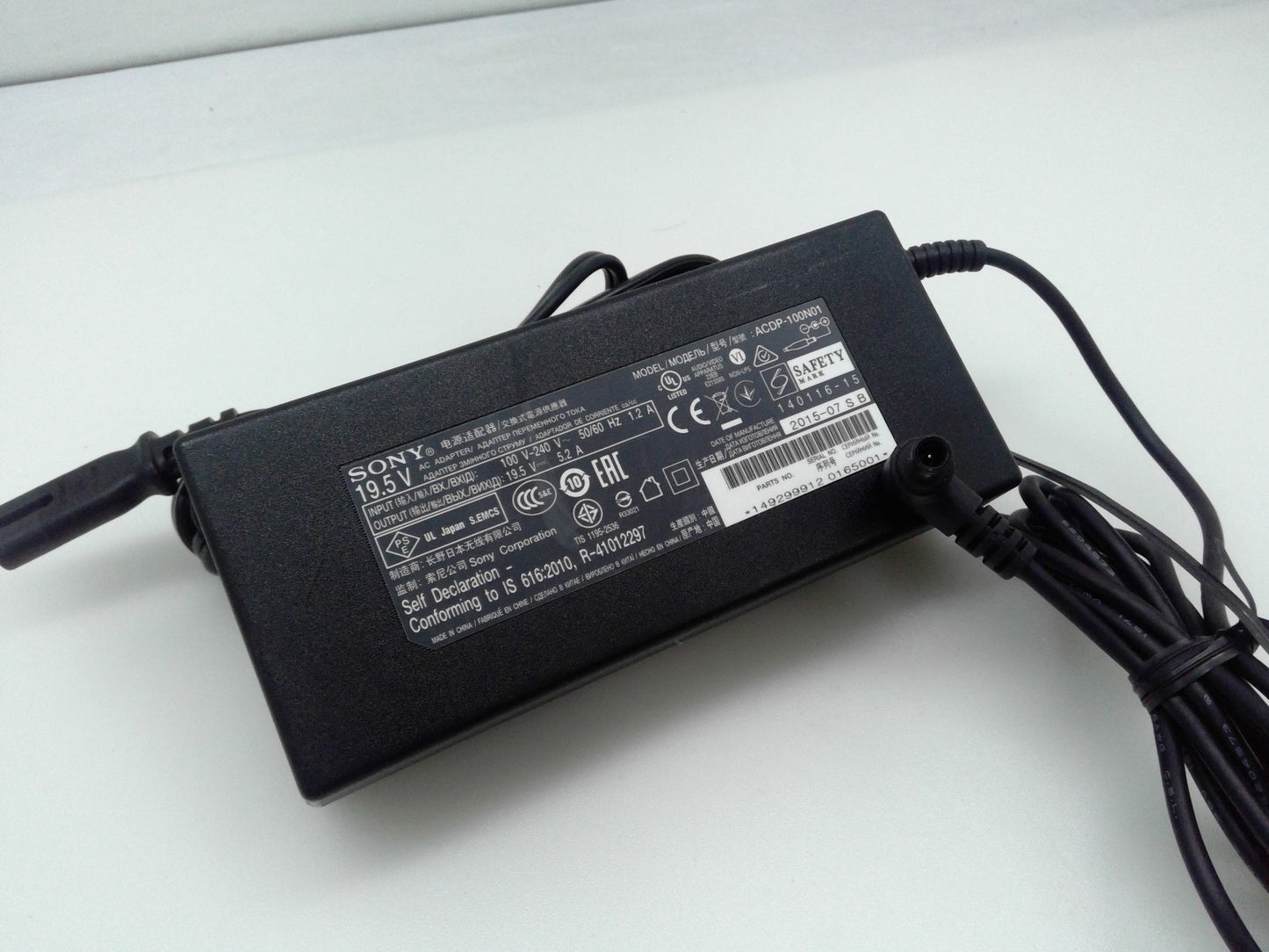 OEM ACDP-100N01 100W 19.5V 5.2A Adapter For Sony Bravia KDL-55W807B 55W800B TV