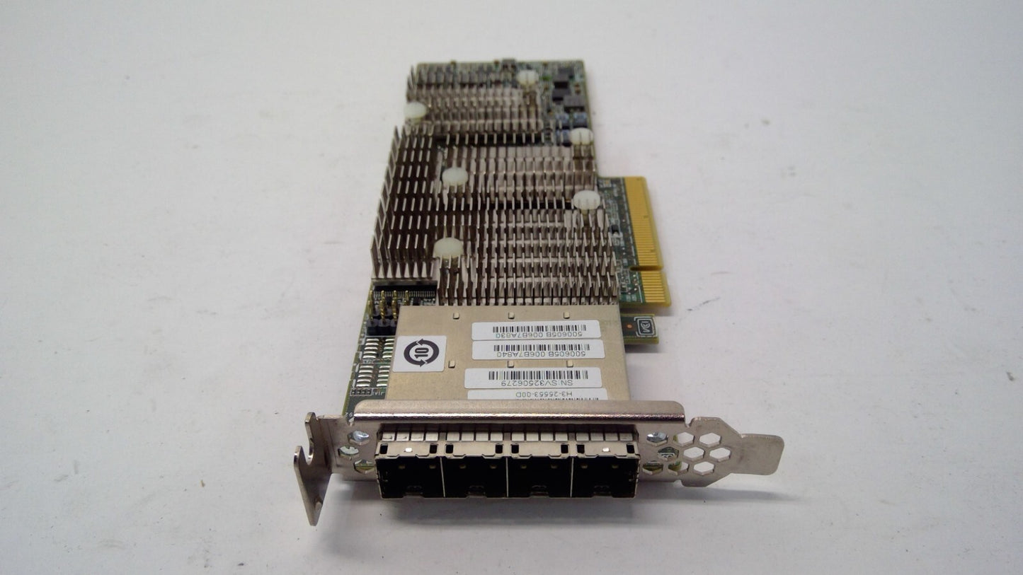 LSI 9206-16e Quad Port SAS 6Gb/s Host Bus Adapter Controller Card PCI-e H3-25553