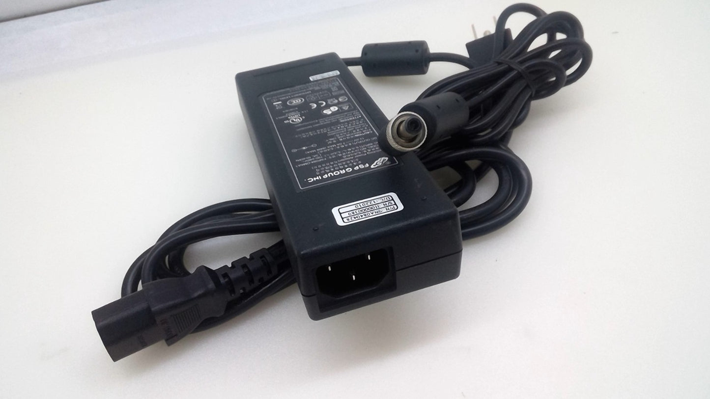 Genuine FSP FSP084-DMAA1 84W AC adapter 12V DC 7A with screw lock /cord