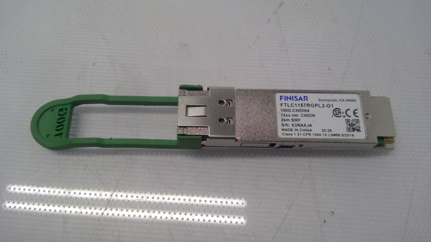 FINISAR FTLC1157RGPL2-G1 100G QSFP28 CWDM4 2KM 13XXnm SMF FTLC1157RGPL