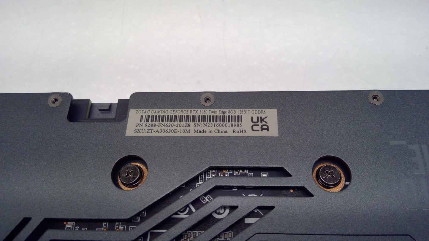 ZOTAC GAMING GeForce RTX 3060 Twin Edge 12GB GDDR6 Graphics Card