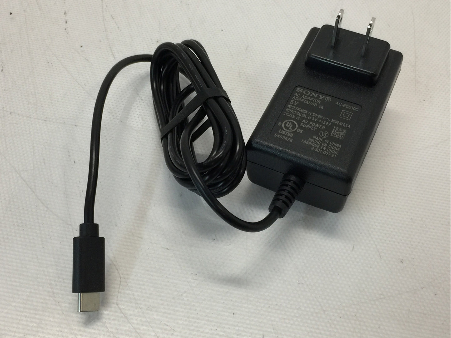 (10) SONY USB-C Type-C AC Adapter 5 V 3.0A AC-E0530C Power Supply Charger
