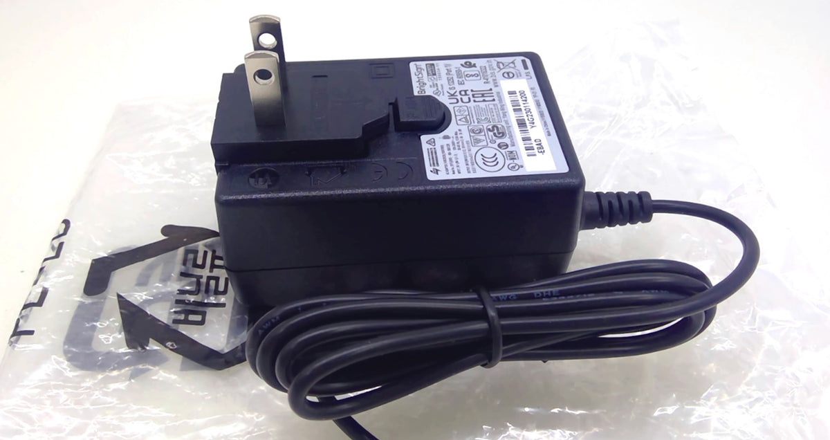 Genuine BrightSign APD WA-36A12R 12V 3A 36W AC Power Adapter 2-Pin New