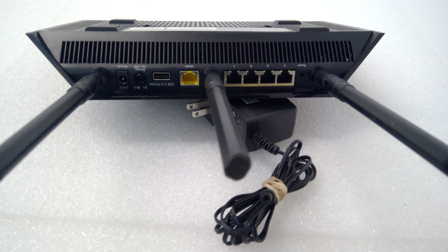 NETGEAR AC1750 Smart WiFi Router Black Model R6400v2 With AC
