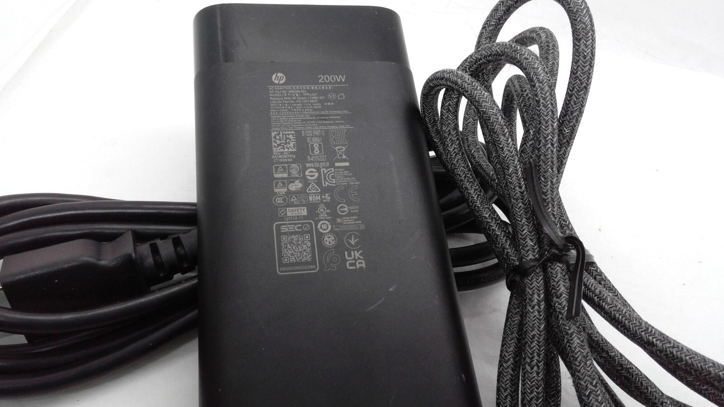 Original HP 200W TPN-LA21 L73385-001 Adapter for HP ZBook Fury 17 G8 RTX A5000