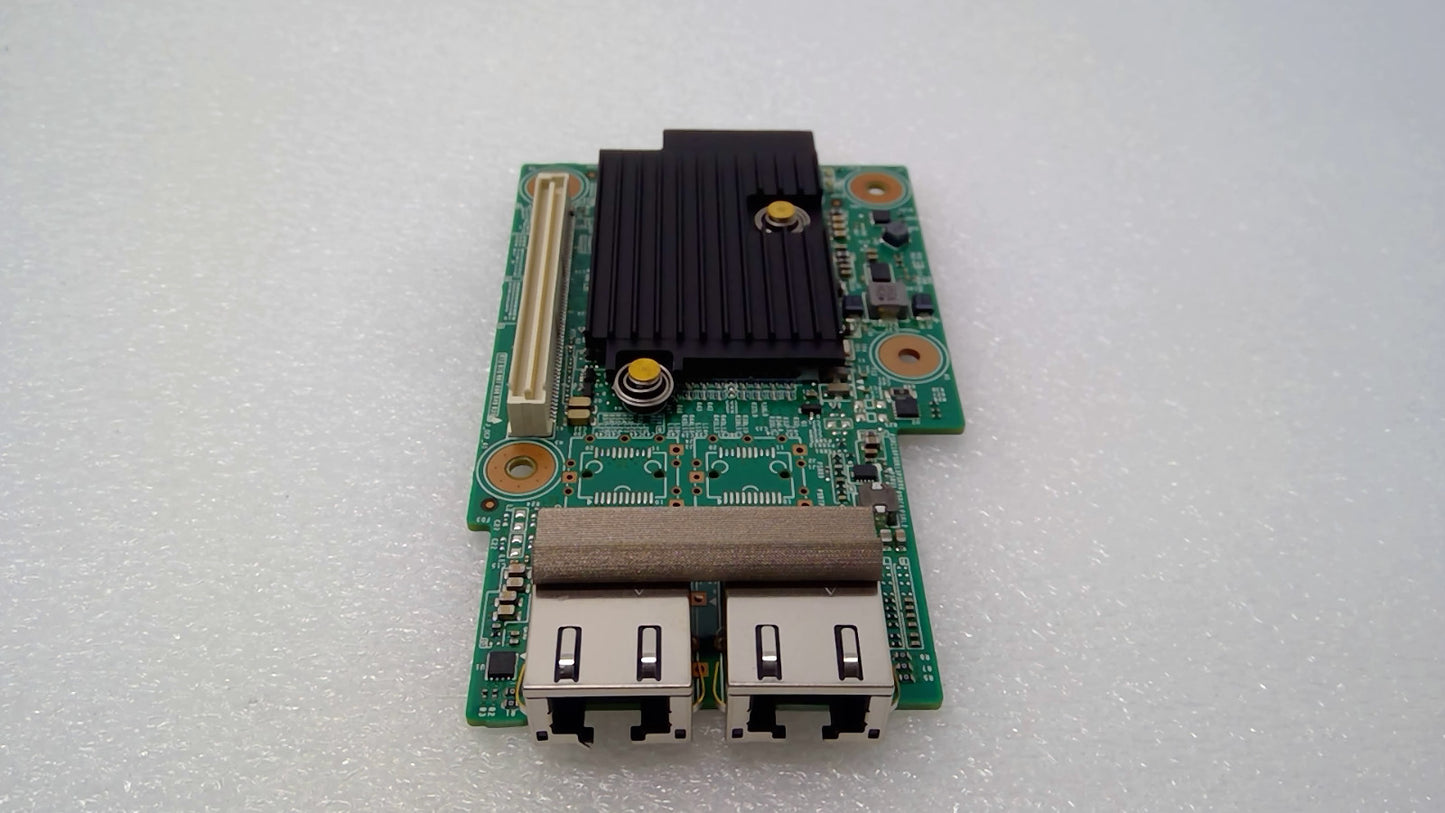 DELL BROADCOM 57416 0WTV34 Dual Port Mezzanine Card 10GbE RJ45