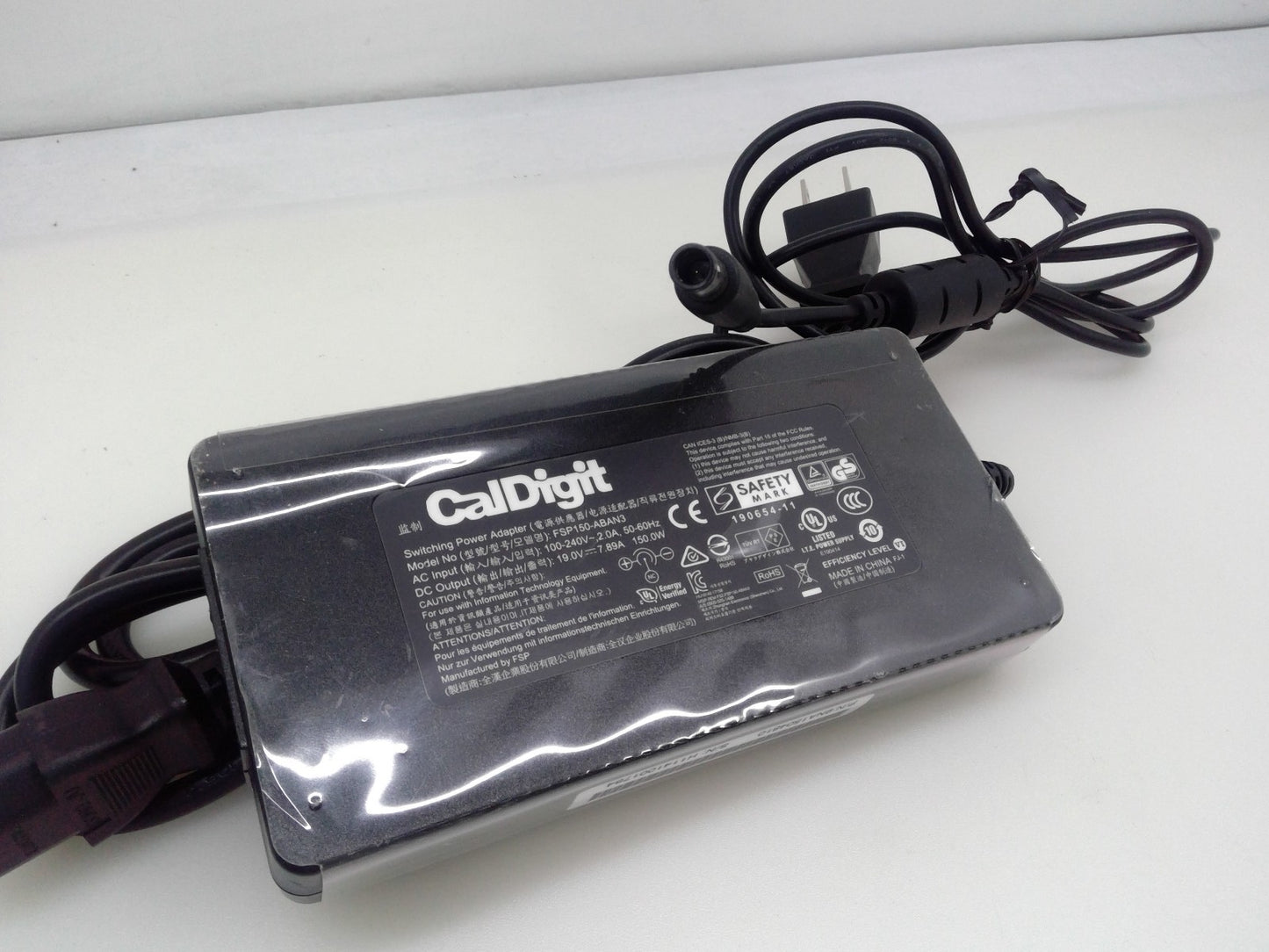 Original Caldigit/ FSP 19V 7.89A 150W FSP150-ABAN3 7.5*5.0mm AC Adapter