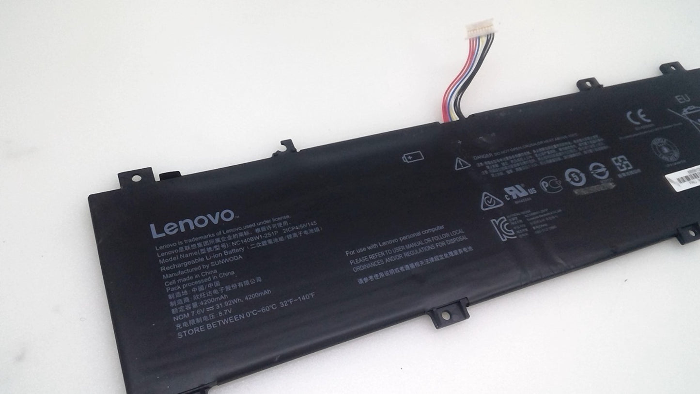 Genuine NC140BW1-2S1P Battery for Lenovo IdeaPad 100S-14IBR 14" 7.6V 31.92Wh