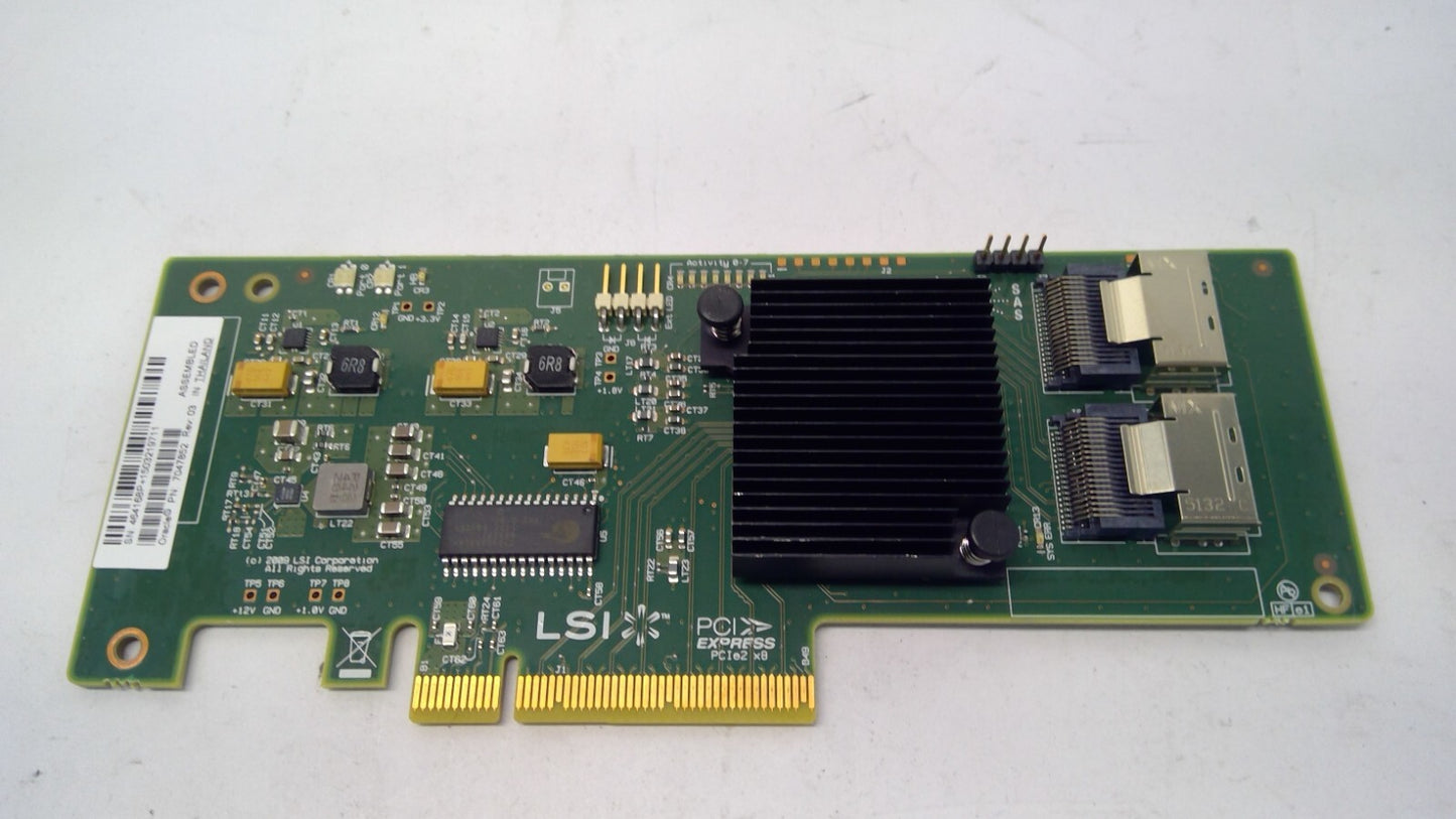 Sun LSI SAS9211-8i 8 Port 6Gb/s SAS SATA RAID Controller HBA Card No Bracket