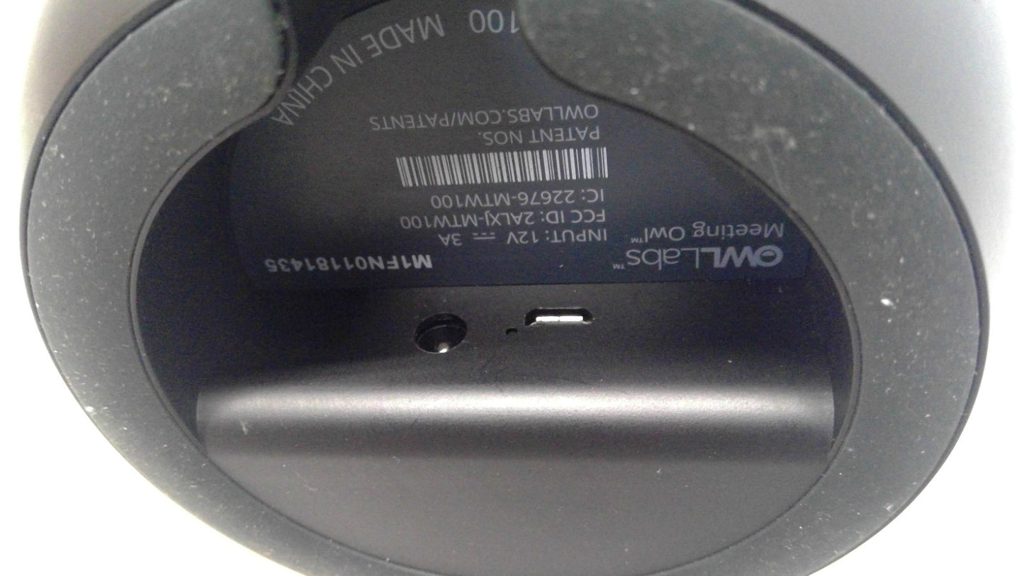Owl Labs Meeting Owl 360 Degree Video Conference Camera MTW100 W/AC