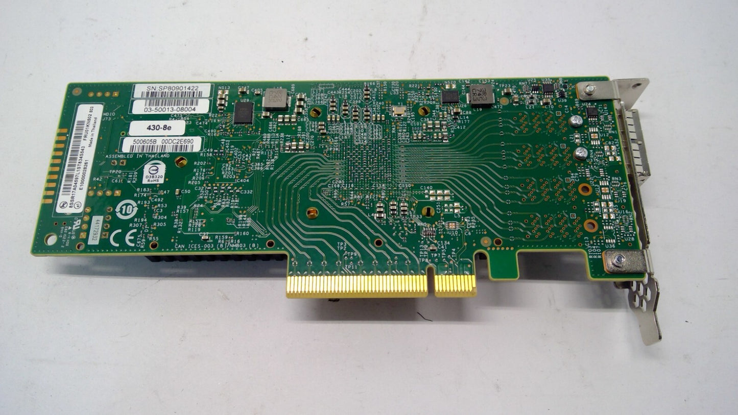 01KN502 Lenovo 430-8E SATA/SAS 12Gb/s PCI Express x8 RAID Card