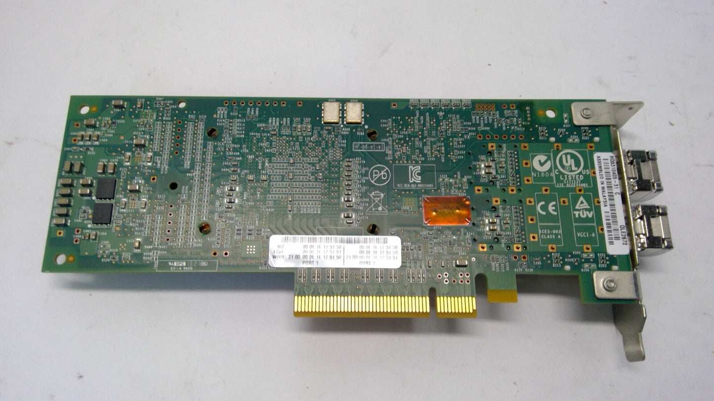 QLOGIC QLE2672 16Gb 111-00910+B0 HBA Adapter Card W/2SFP