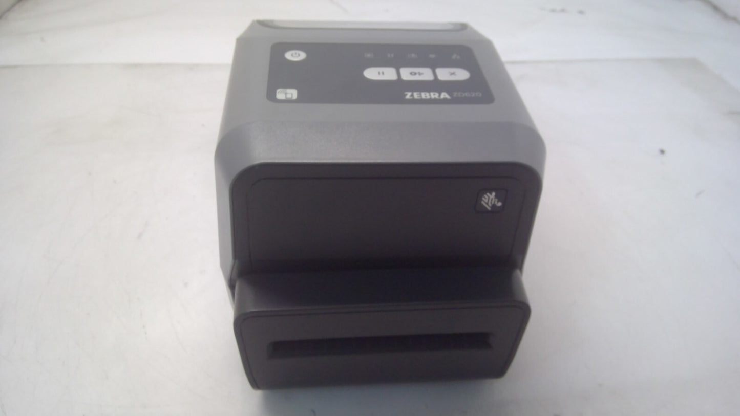 Zebra ZD620 Thermal Transfer Label Printer 300DPI ZD62043-T01F00EZ W/ Cutter