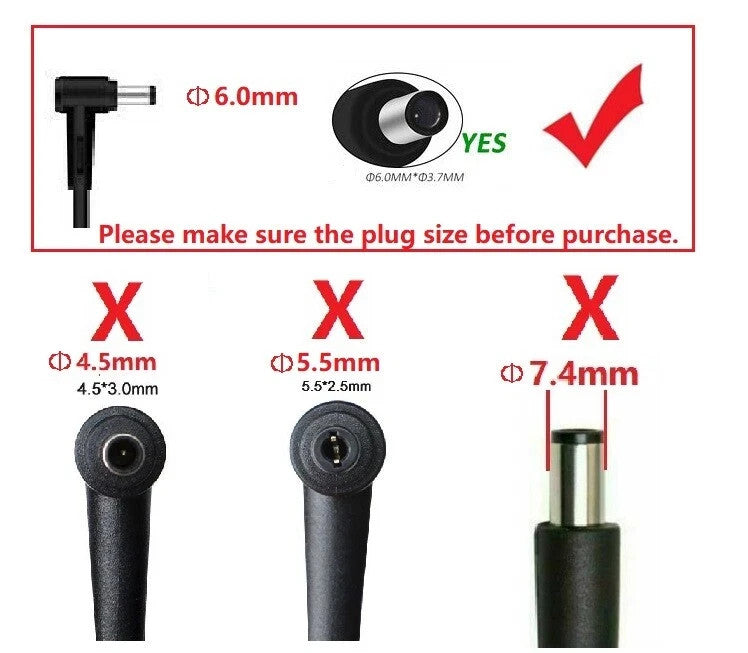 OEM ASUS ADP-330GB B 330W 20V 16.5A AC Adapter for ROG Strix SCAR 16 6.0*3.7mm