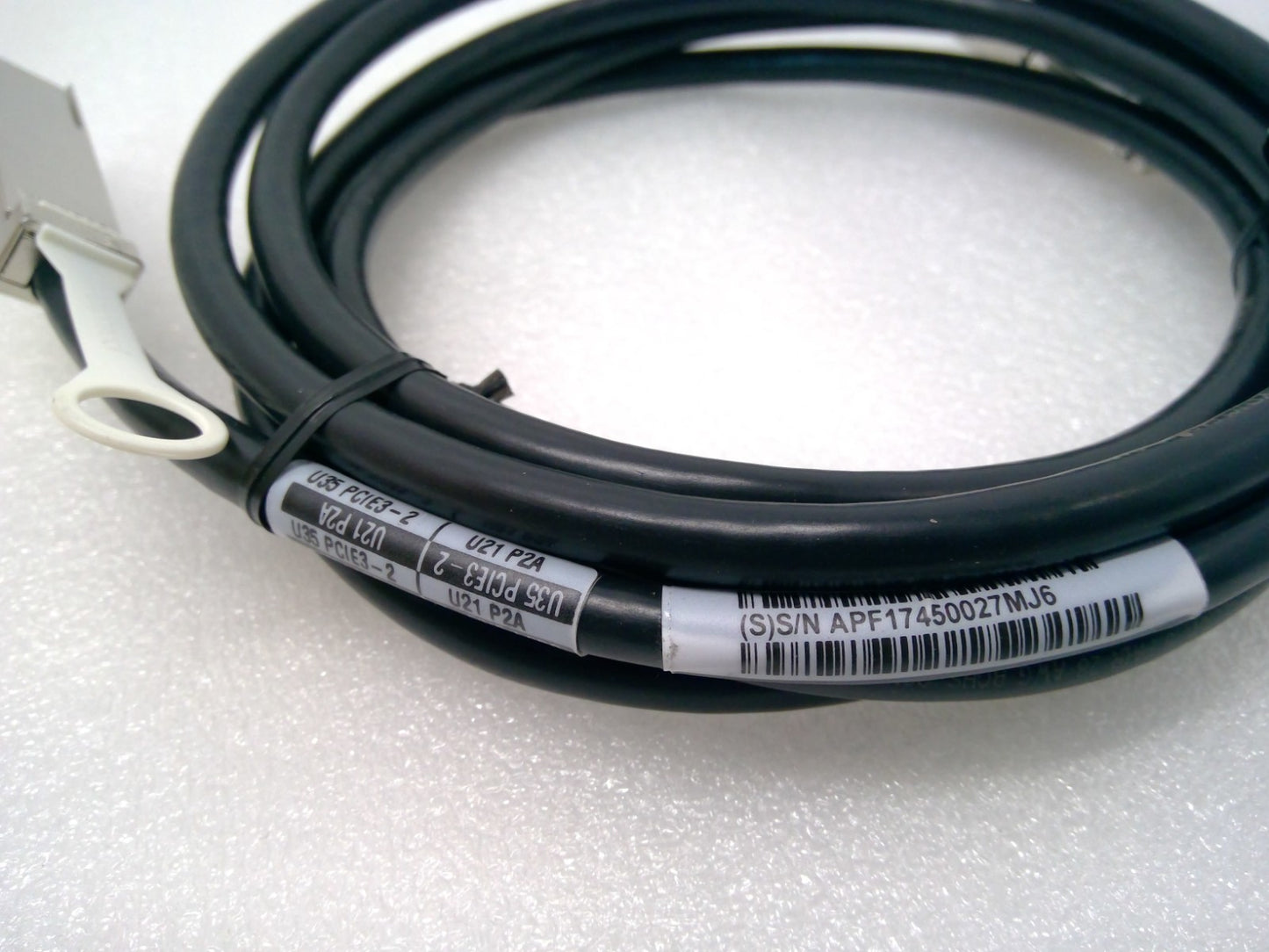 LOT OF 5 Amphenol 530-4445-01 3M 40Gbps QSFP to QSFP passive copper cable