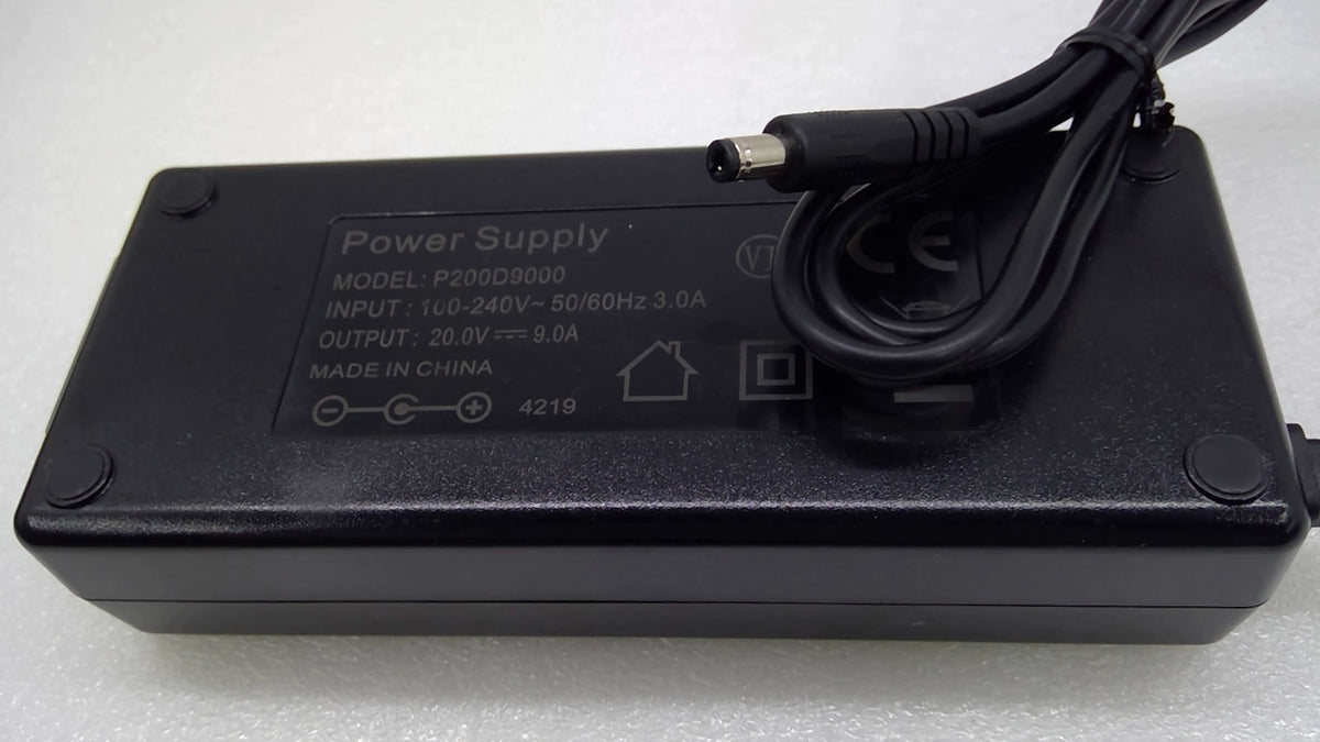 P200D9000 180W 20V 9A 5.5x2.5mm AC Adapter for MSI Gaming Laptop