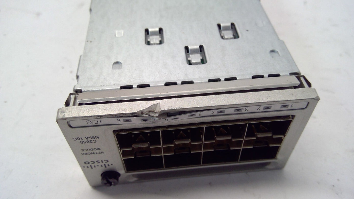 Cisco C3850-NM-8-10G 3850 Network Expansion Module Gigabit 8x 1GigE *Read*