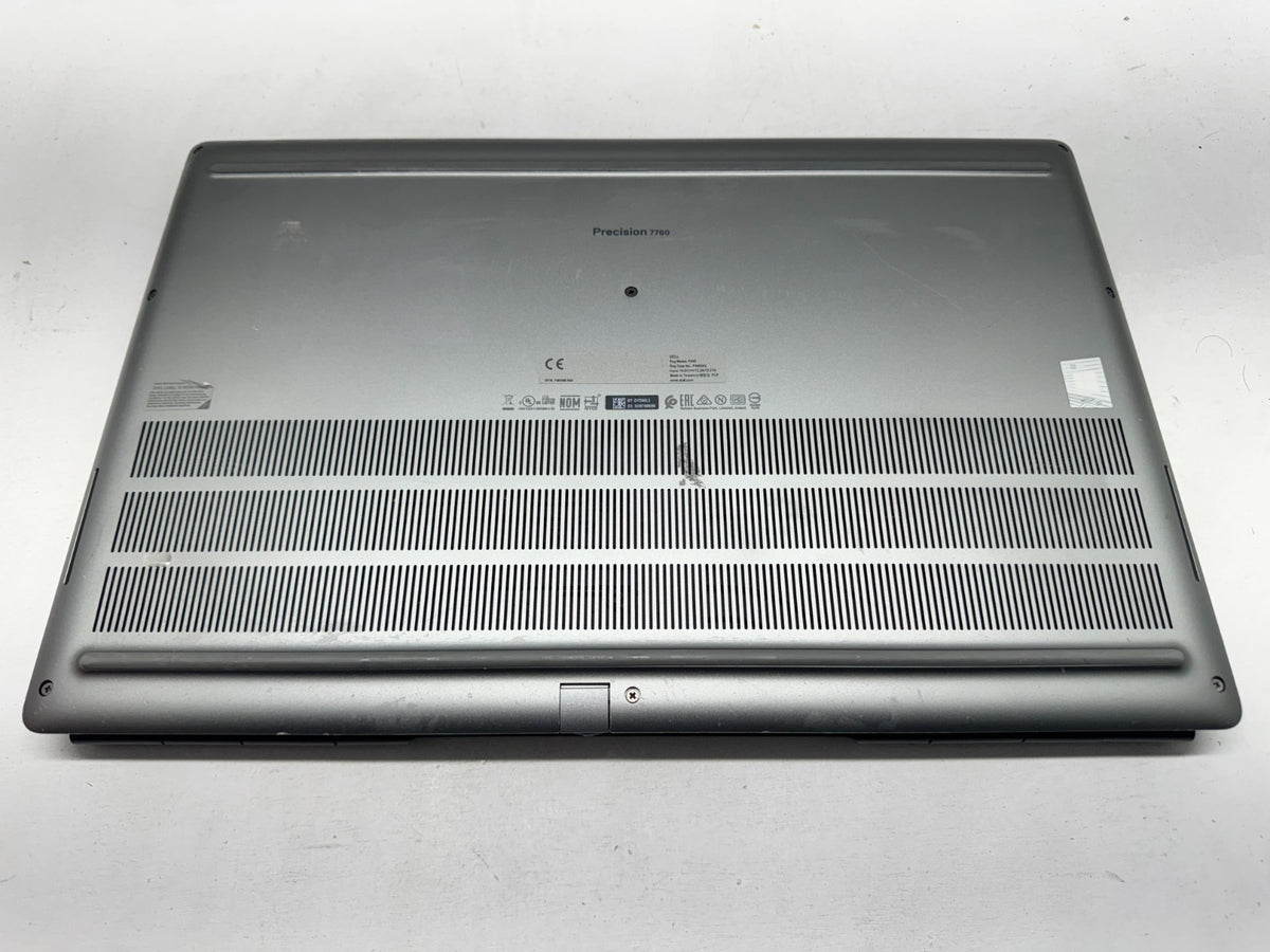 Dell Precision 7760 Intel i7-11850H@2.5Ghz 32GB RAM 512GB RTX A3000 No Camera