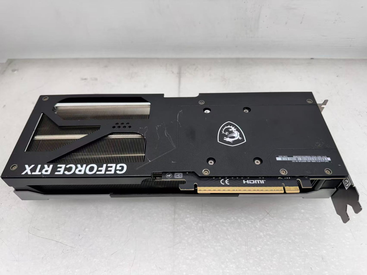 *For Parts* MSI GeForce RTX 5080 VENTUS 3X 16G OC GDDR7 Grahphics Card