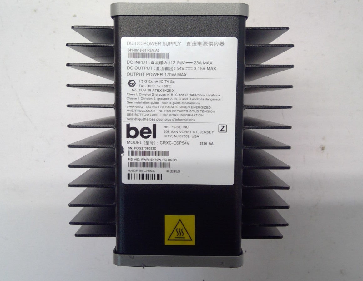Cisco PWR-IE170W-PC-DC Power Supply for IE-4000 Switch CRXC-C6P54V