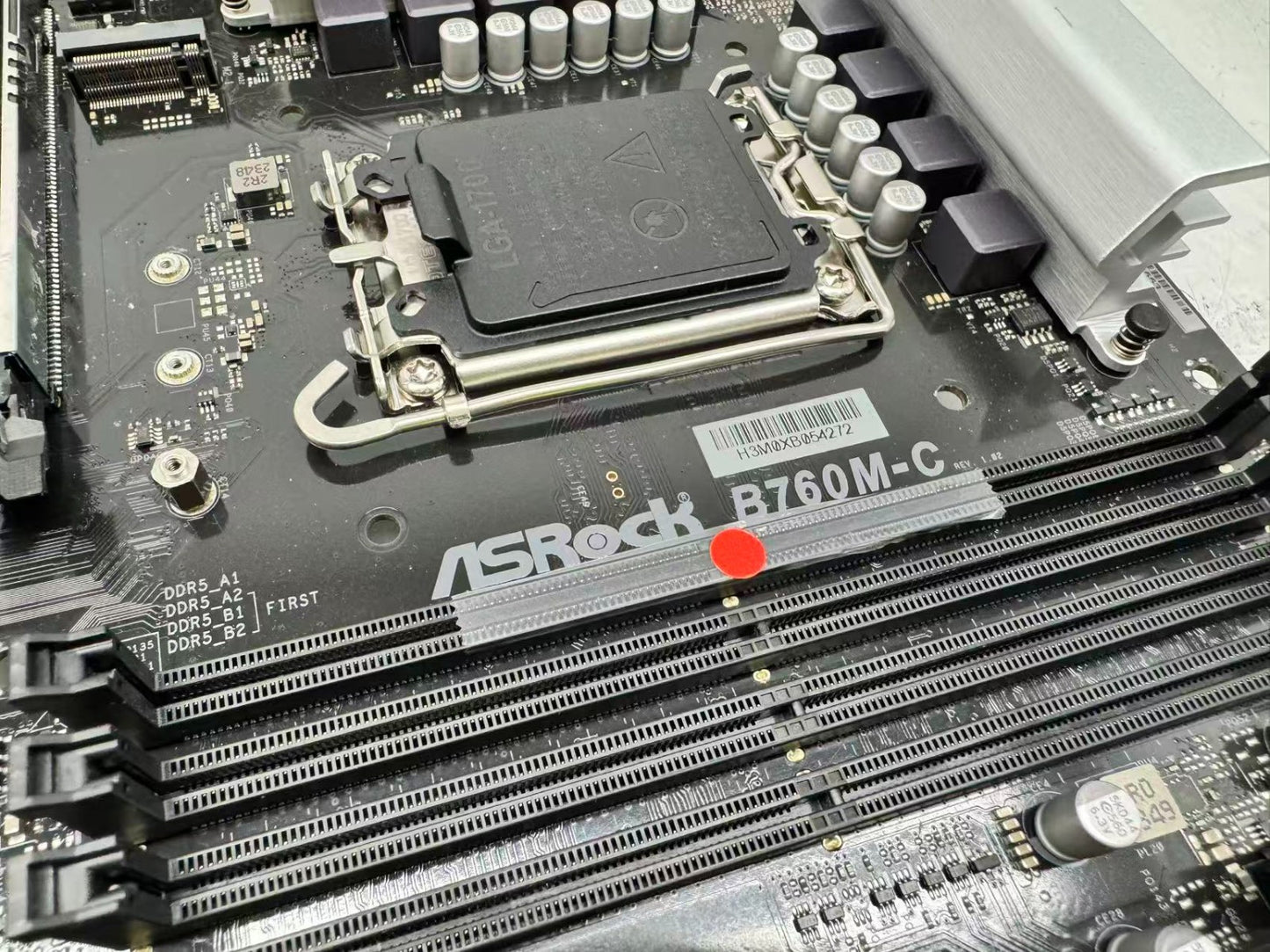 ASRock B760M-C Intel Socket LGA1700 DDR5 Micro ATX WI-FI Motherboard *READ*