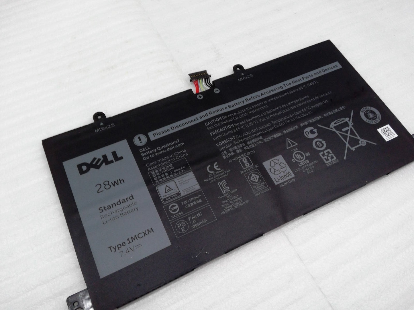 OEM 1MCXM Keyboard Battery for Dell Latitude 5175 5179 E5175 E5179 21CP3/52/93