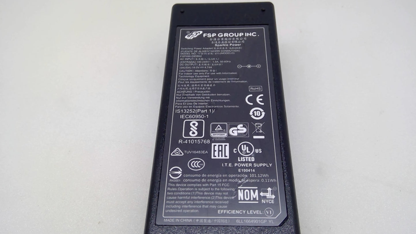 OEM NCR FSP FSP090-DIEBN2 90W 19V 4.74A Adapter 497-0508417 7.4mm Pin